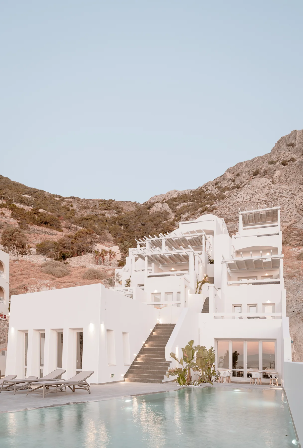 Mon Signor exterior in Santorini