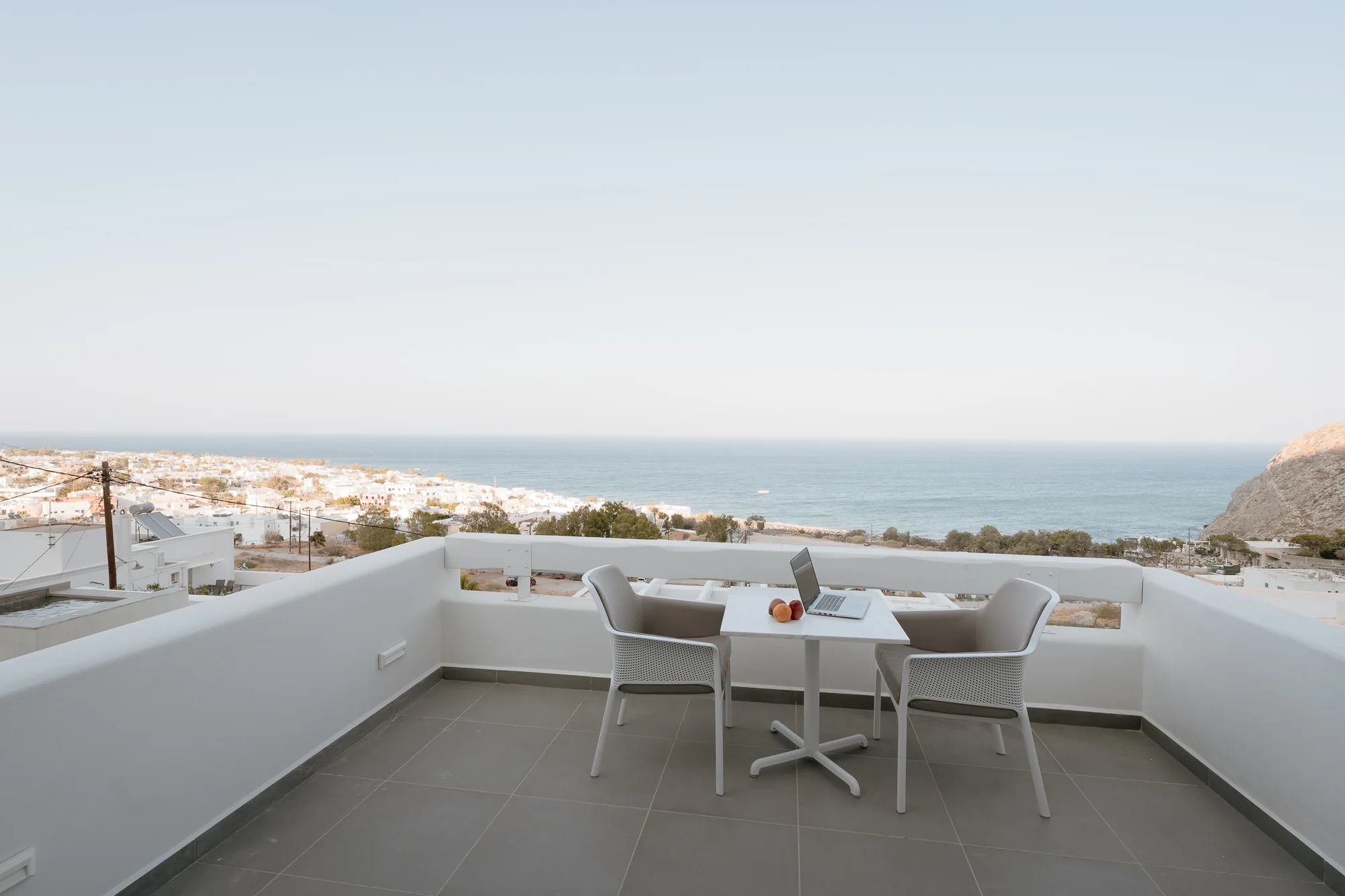 Sea view suite terrace