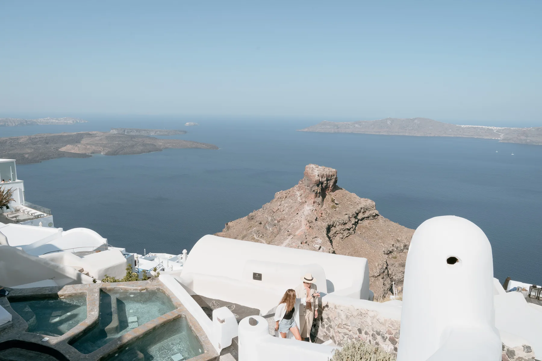 Sea view in Santorini